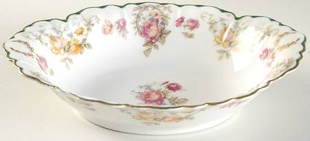 H1886 10" Oval Vegetable Bowl