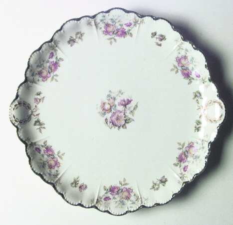 Schleiger 1144 Handled Cake Plate