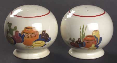 Mexicana (Kitchen Kraft, Red Band) Salt & Pepper Set