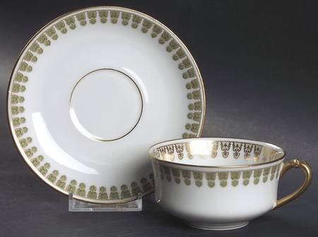 Schleiger 280-1 Flat Cup & Saucer Set