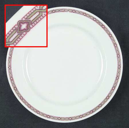 HC285 Luncheon Plate