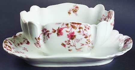 Schleiger 1157-2 Gravy Boat with Attached Underplate