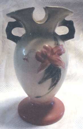Woodland Chartreuse Pink (Glossy) 6" Handled Vase