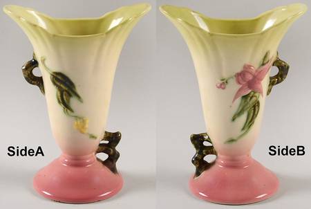 Woodland Chartreuse Pink (Glossy) 7" Vase