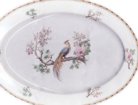 HC739 14" Oval Serving Platter
