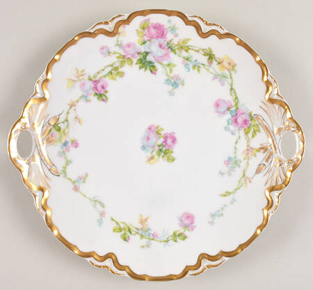 H2216 Handled Cake Plate