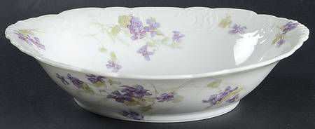 Schleiger 253-1 10" Oval Vegetable Bowl