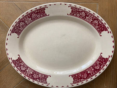 HLC2222 11" Oval Serving Platter