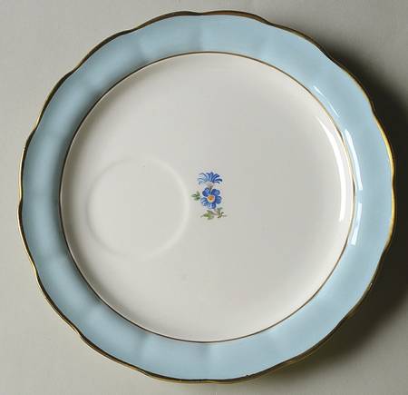 Blue Belle No 2 Coffee Set (Scallop) Snack Plate
