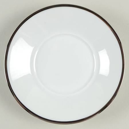 Florentine Platinum Saucer