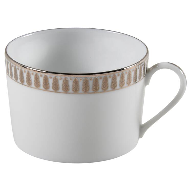 Plumes Platinum Flat Cup