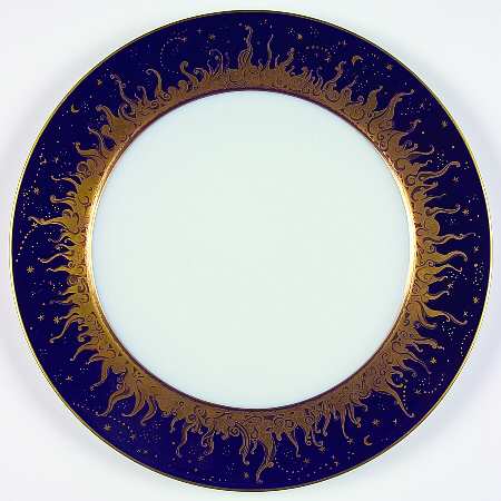 Ritz Club Blue Service Plate (Charger)