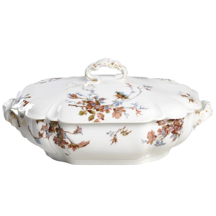 Schleiger 1152-14 Oval Covered Vegetable