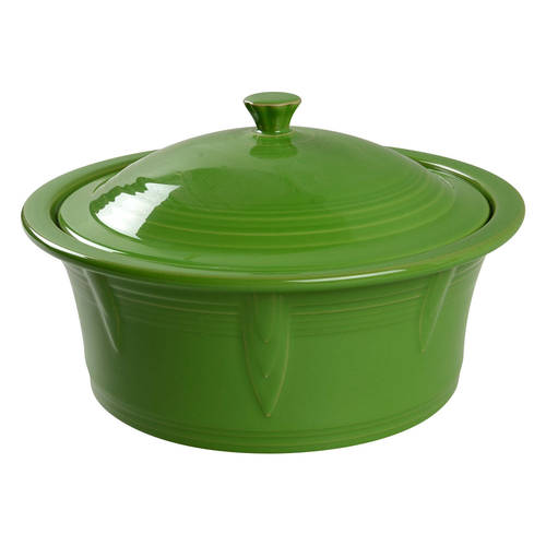 Fiesta Shamrock Green (Intro 2003) 2.5 Qt Round Covered Casserole