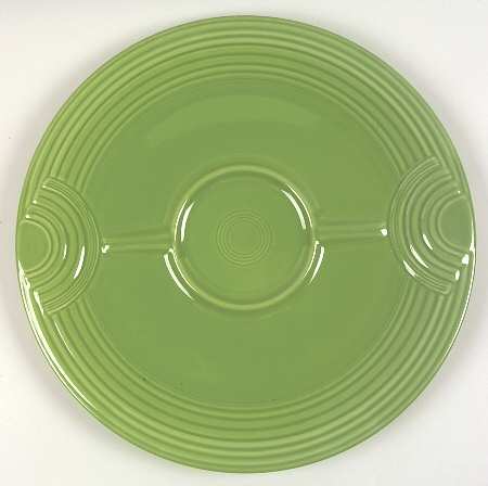 Fiesta Shamrock Green (Intro 2003) Hostess Tray for Chip and Dip