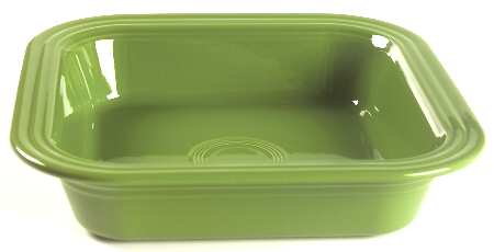 Fiesta Shamrock Green (Intro 2003) 10" Square Baker