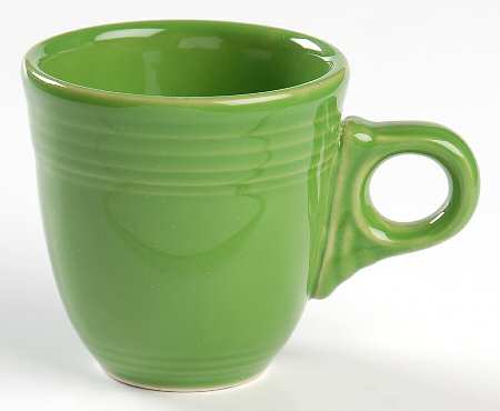 Fiesta Shamrock Green (Intro 2003) Flat Demitasse Cup