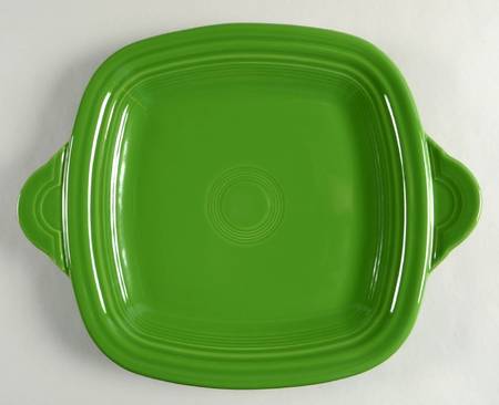Fiesta Shamrock Green (Intro 2003) Handled Square Tray
