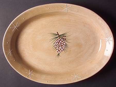 Northwoods Collection 16" Oval Serving Platter