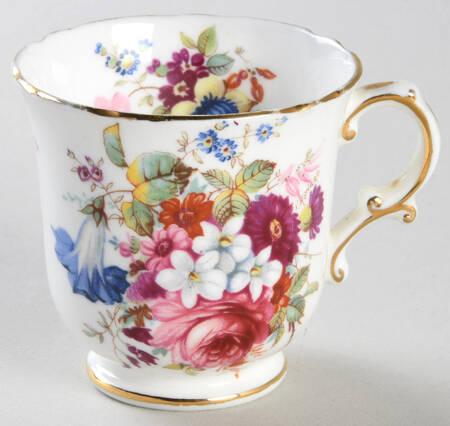 Howard Sprays (Scalloped, Not Embossed) Footed Demitasse Cup