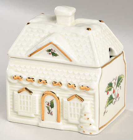 HHD2 (Gold "H" Mark) Figural Sugar Bowl & Lid