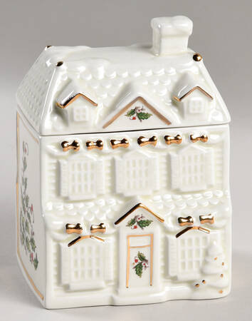 HHD2 (Gold "H" Mark) Figural Candy Box & Lid