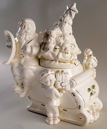 HHD2 (Gold "H" Mark) Figural Cookie Jar & Lid