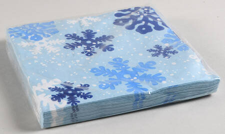 Winter Frost Package of Paper Luncheon Napkins
