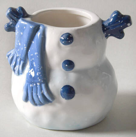 Winter Frost Sugar Bowl No Lid