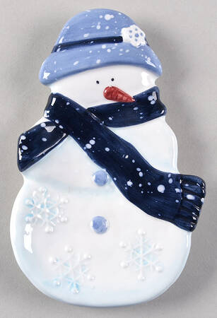 Winter Frost Spoon Rest/Holder (Holds 1 Spoon)