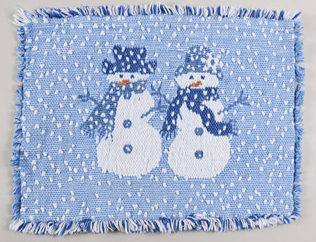 Winter Frost Cloth Placemat