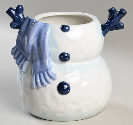 Winter Frost Figural Cookie Jar No Lid
