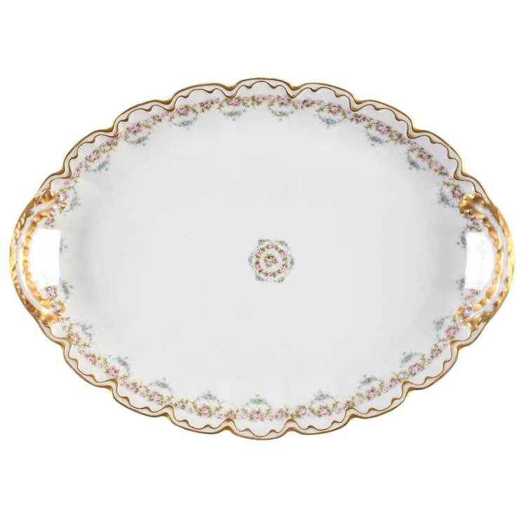 Schleiger 877-2 18" Oval Serving Platter by Haviland