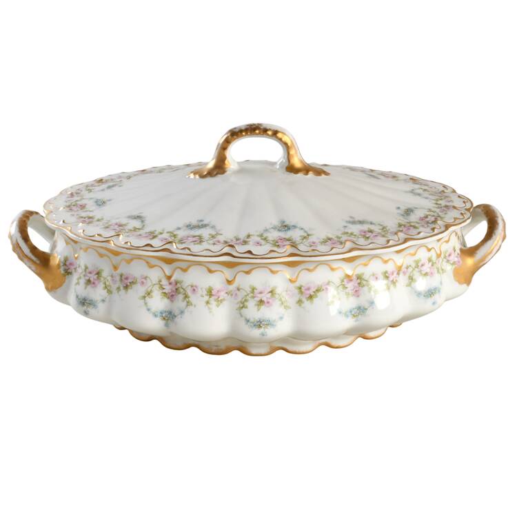 Schleiger 877-2 Oval Covered Vegetable