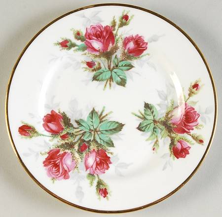 Grandmother's Rose (Smooth) Bread & Butter Plate
