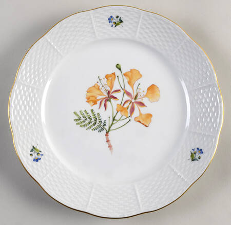 Flowers of Bermuda Luncheon Plate