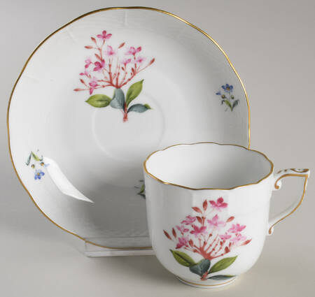 Flowers of Bermuda Chocolate Cup & Saucer Set