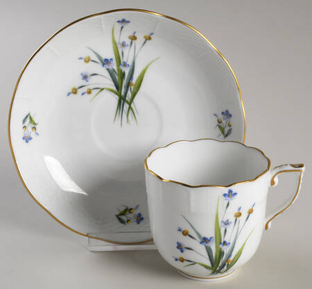 Flowers of Bermuda Chocolate Cup & Saucer Set