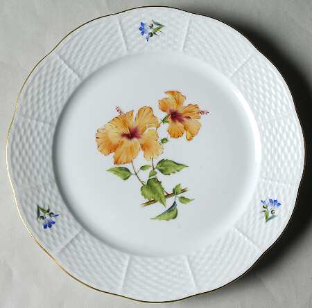 Flowers of Bermuda Luncheon Plate