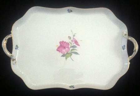 Flowers of Bermuda 18" Handled Tray