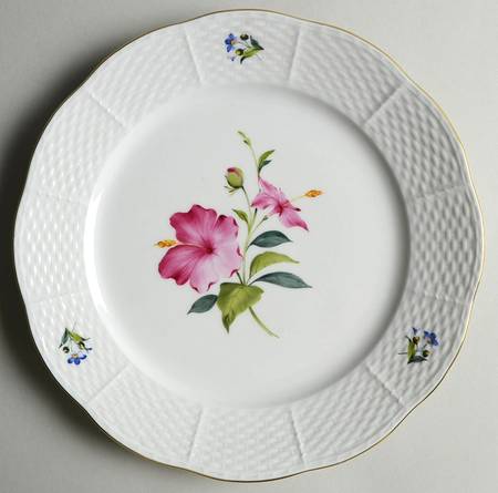 Flowers of Bermuda Luncheon Plate