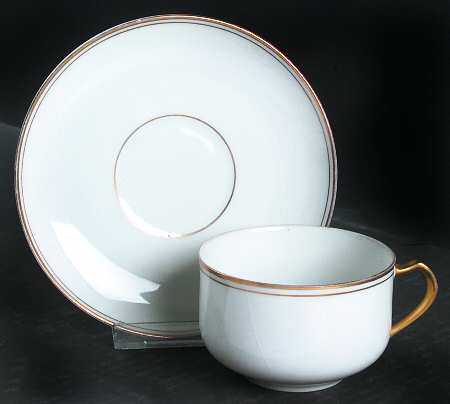 HUT1257 Flat Cup & Saucer Set