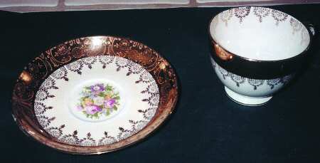 HLC2304 Footed Cup & Saucer Set