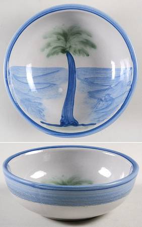 Palm Tree Coupe Cereal Bowl