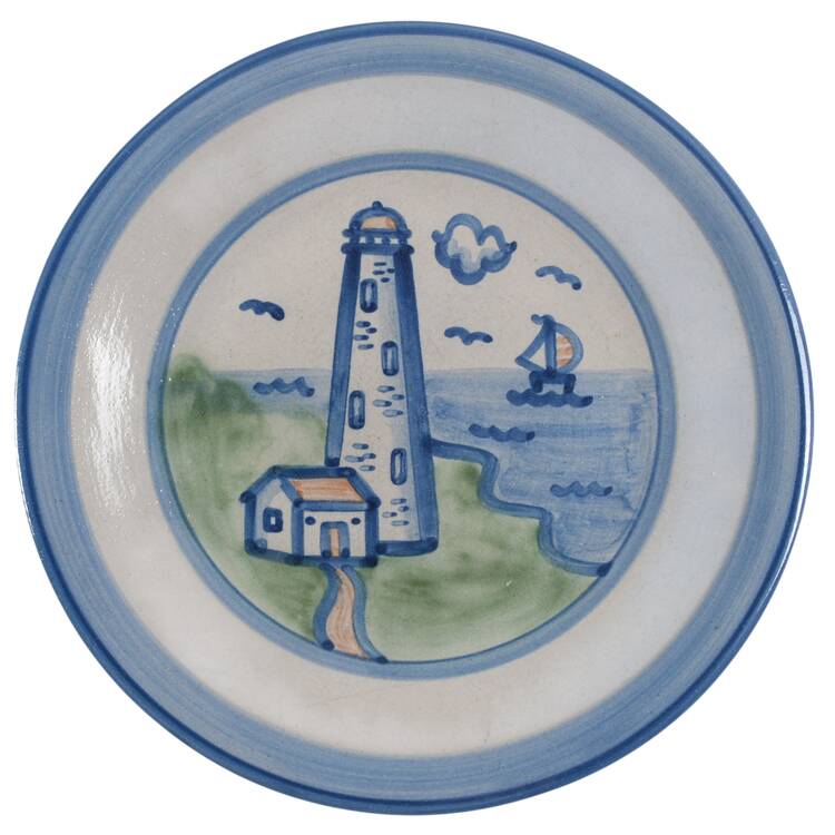 Lighthouse Luncheon Plate
