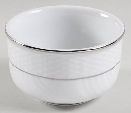 Platinum Edge Sugar Bowl No Lid