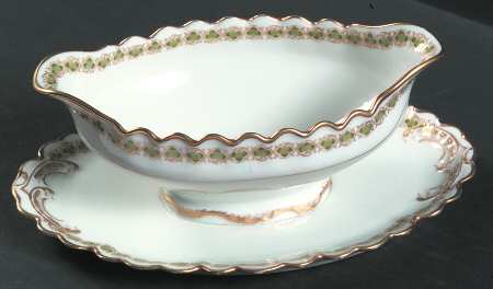 Schleiger 960-1 Gravy Boat with Attached Underplate