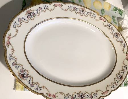 H2525 12" Oval Serving Platter