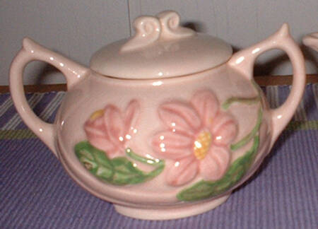 Magnolia Pink Gloss (No Trim) Sugar Bowl & Lid