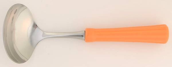 Fiesta Tangerine (Intro 2003) Gravy Ladle with Stainless Bowl